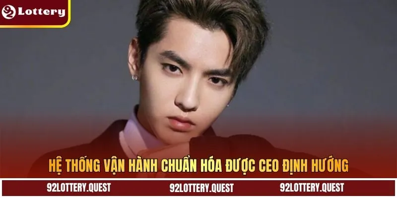 Hệ thống vận hành chuẩn hóa được CEO định hướng