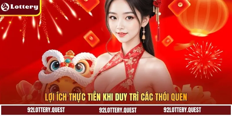 Lợi ích thực tiễn khi duy trì các thói quen