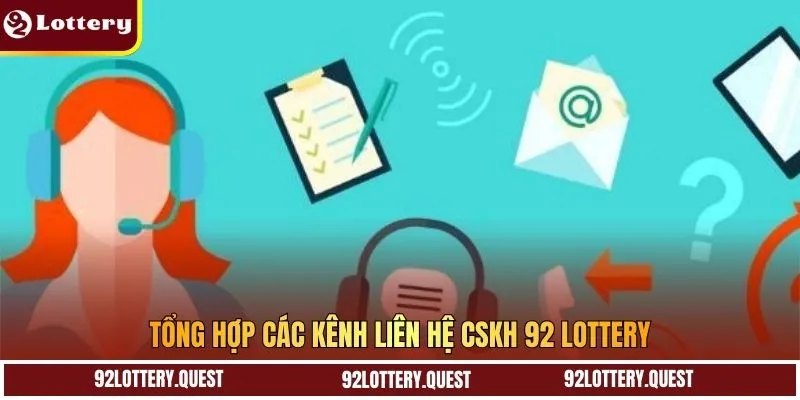 Tổng hợp các kênh liên hệ CSKH 92 Lottery